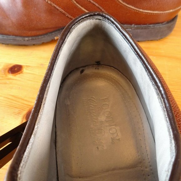 Footjoy Classics Dry Premiere Spikeless Mens Golf Shoes 55546 10.5E Wide Tan USA - Picture 11 of 11